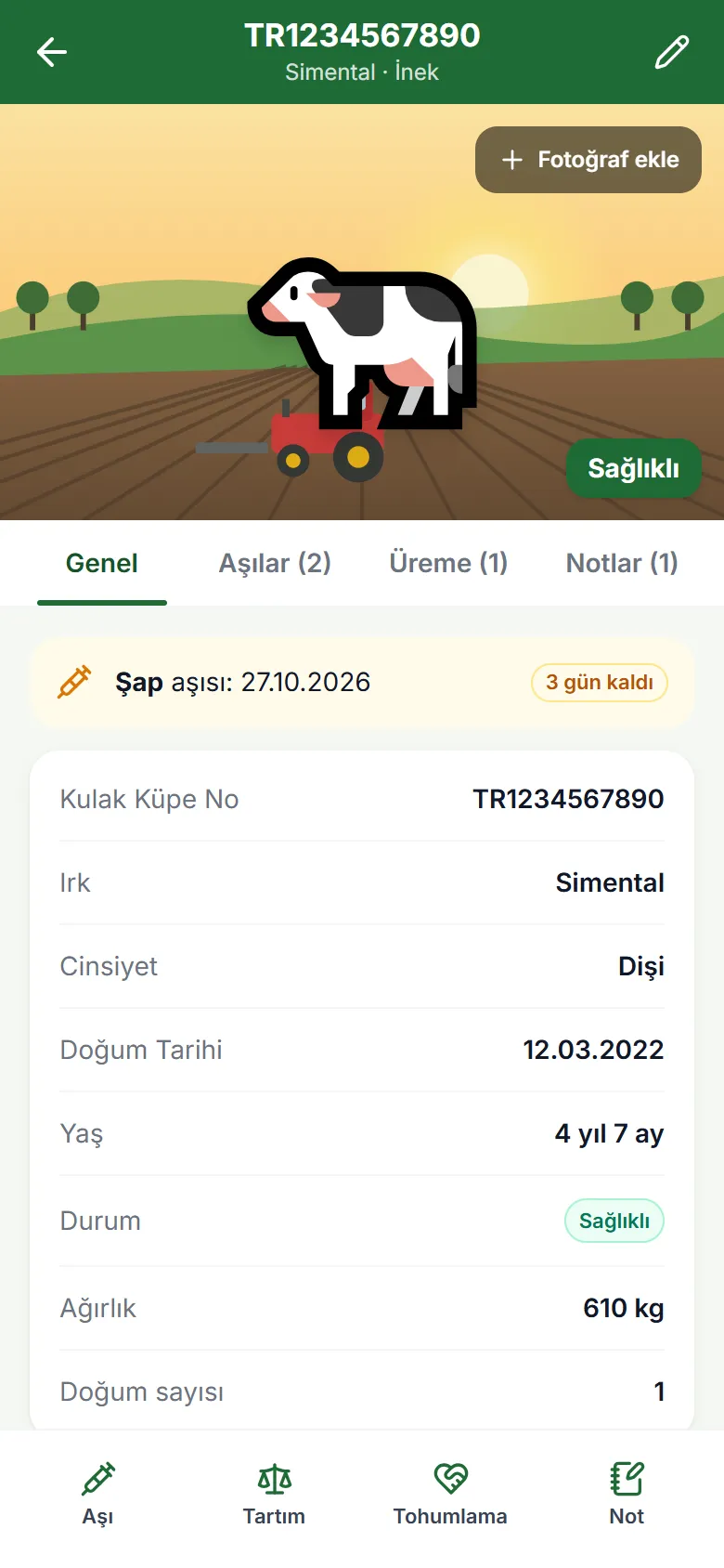 Hayvan kartı